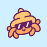 A cool crab wearing shades